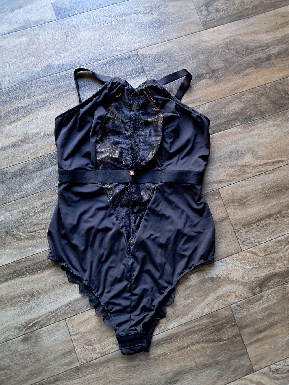 Stretch Satin Bodysuit